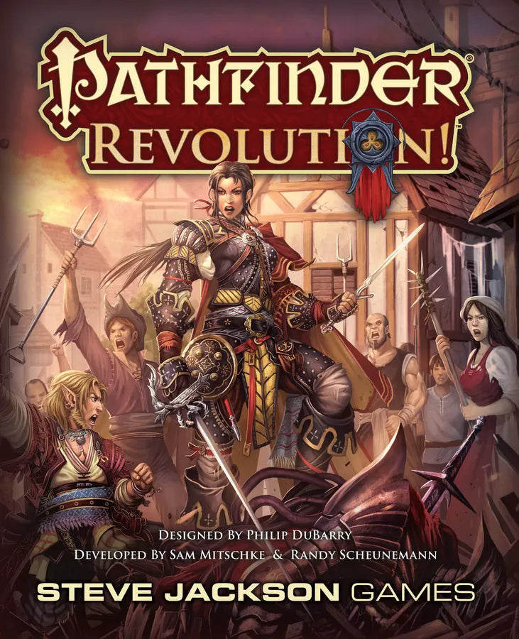 Pathfinder Revolution! Board Games Steve Jackson Games
