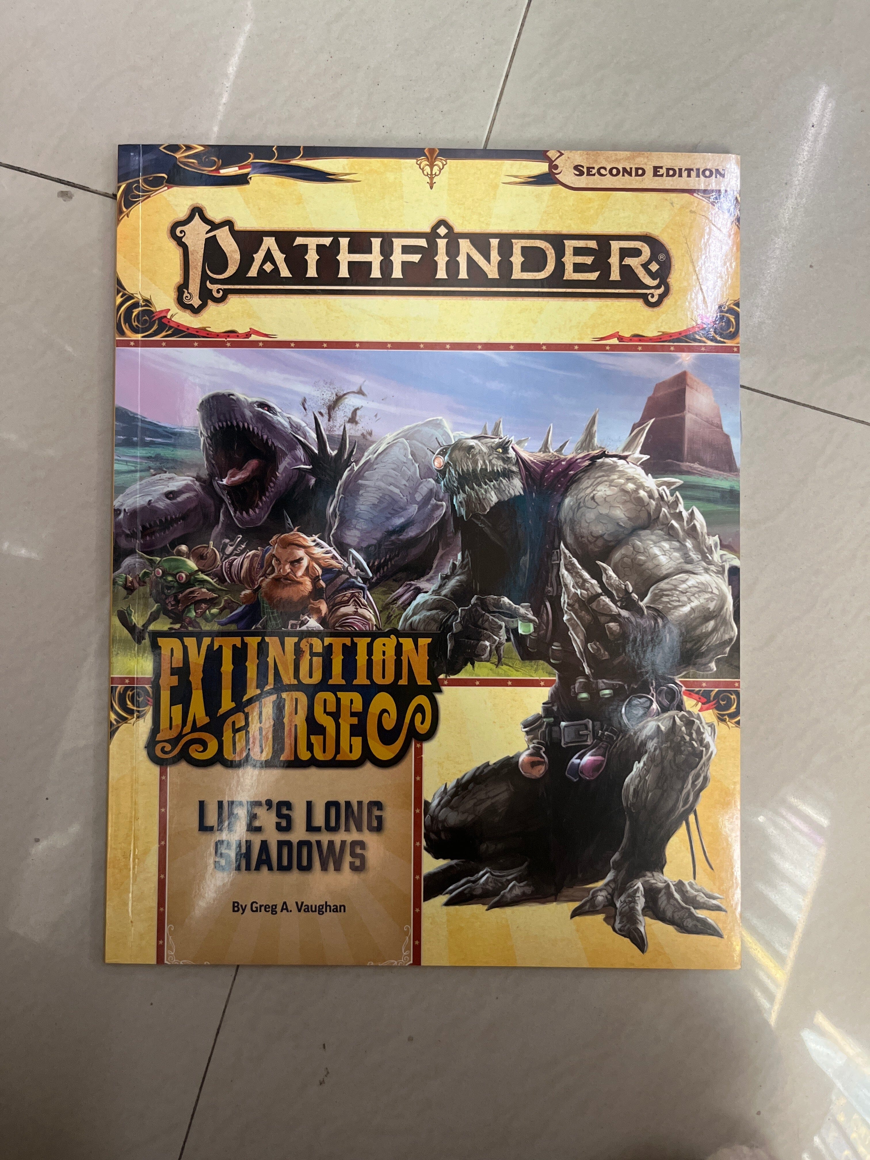 Pathfinder RPG: Adventure Path - Extinction Curse Part 3 - Life`s Long Shadows (P2) RPG Paizo