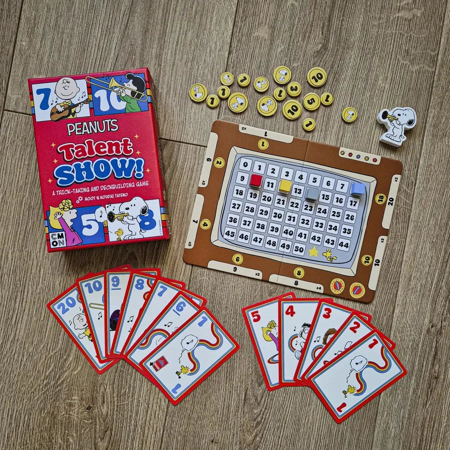 Peanuts Talent Show Card Games CMON 