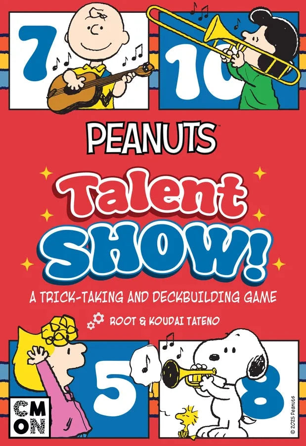 Peanuts Talent Show Card Games CMON 