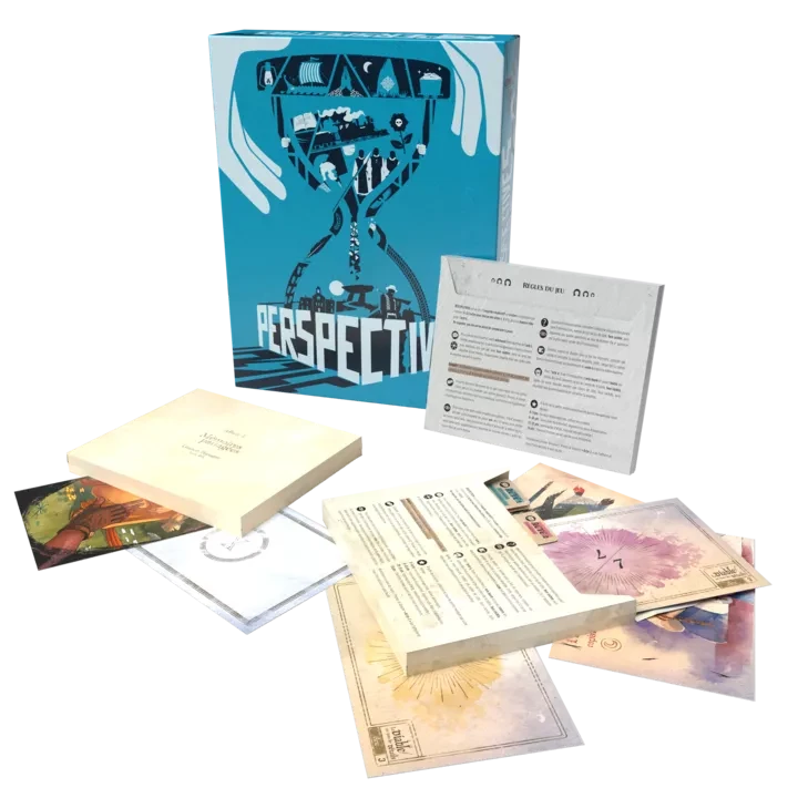 Perspectives Blue Board Games Space Cowboys