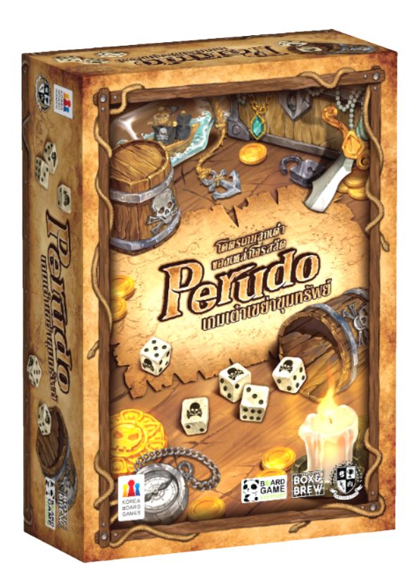 Perudo เกมเต๋าเขย่าขุมทรัพย์ Board Games BGA Plus 