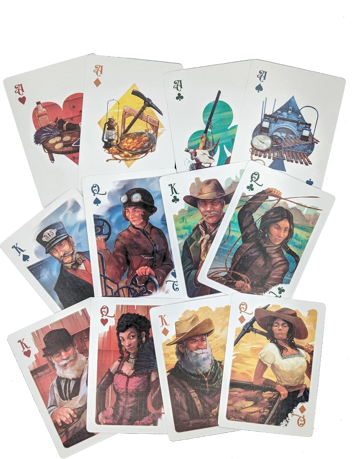 Pioneer Rails Deck of Cards Card Games Dranda Games