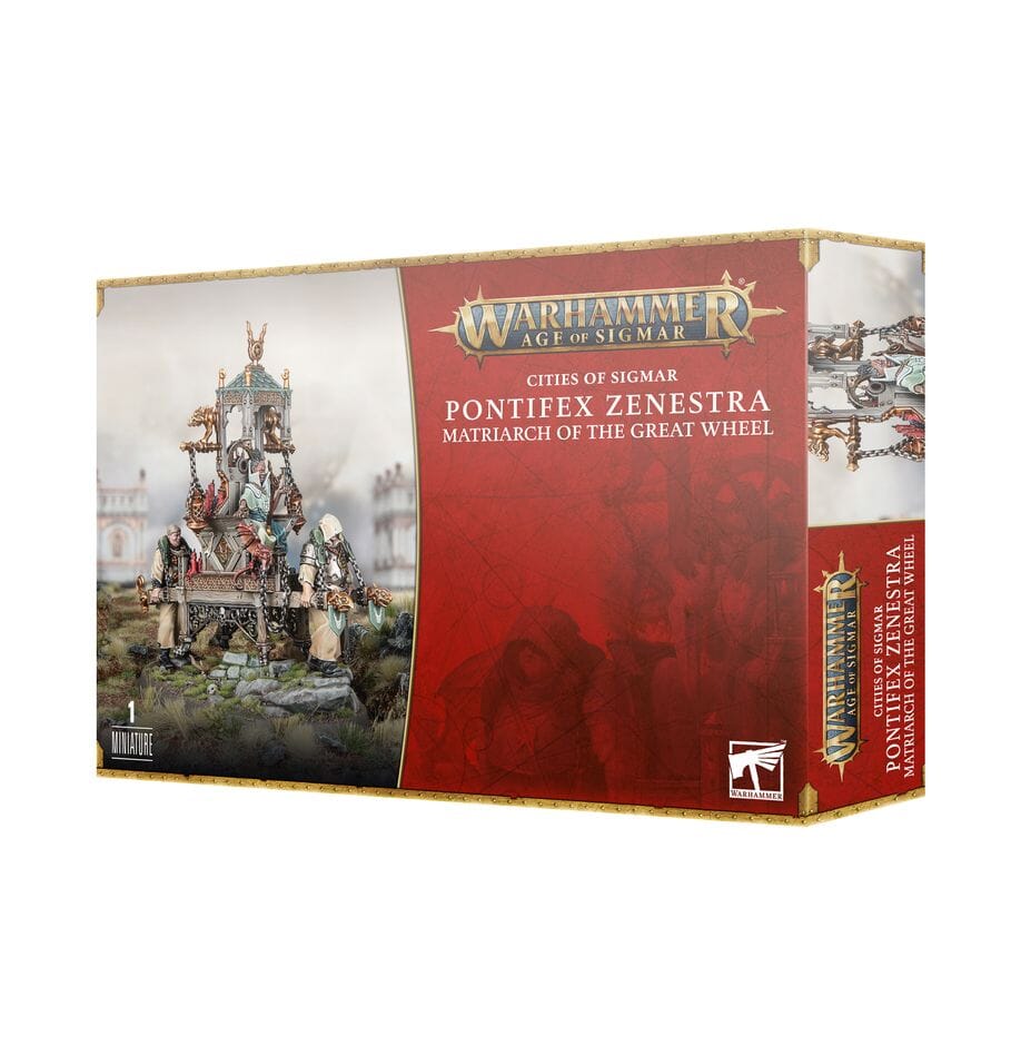 Pontifex Zenestra Matriarch of the Great Wheel Miniatures Games Workshop
