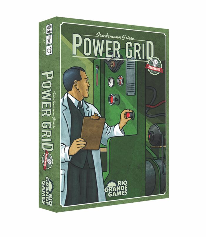 Power Grid Recharged Edition Board Game Rio Grande Games