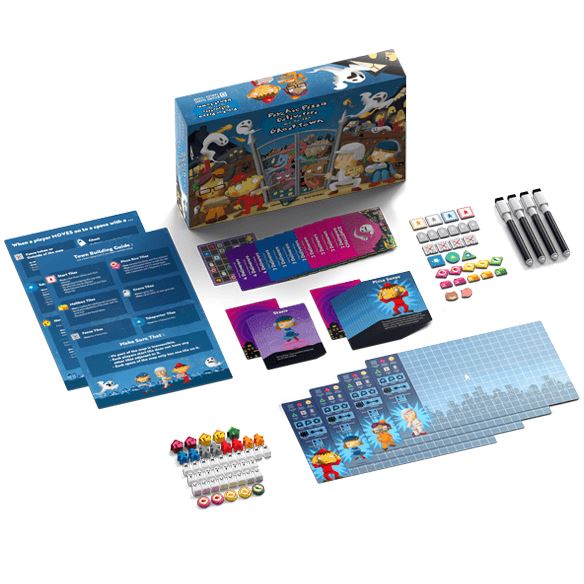 Psychic Pizza Deliverers Go to the Ghost Town Board Games Allplay
