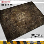 PWork Wargames Neoprene Gaming Mat 44x60" Play Mats Pwork Deadland 