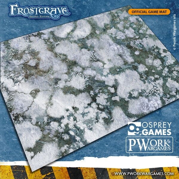 PWork Wargames Neoprene Gaming Mat 44x60" Play Mats Pwork Frostgrave 