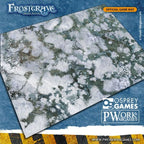 PWork Wargames Neoprene Gaming Mat 44x60" Play Mats Pwork Frostgrave 