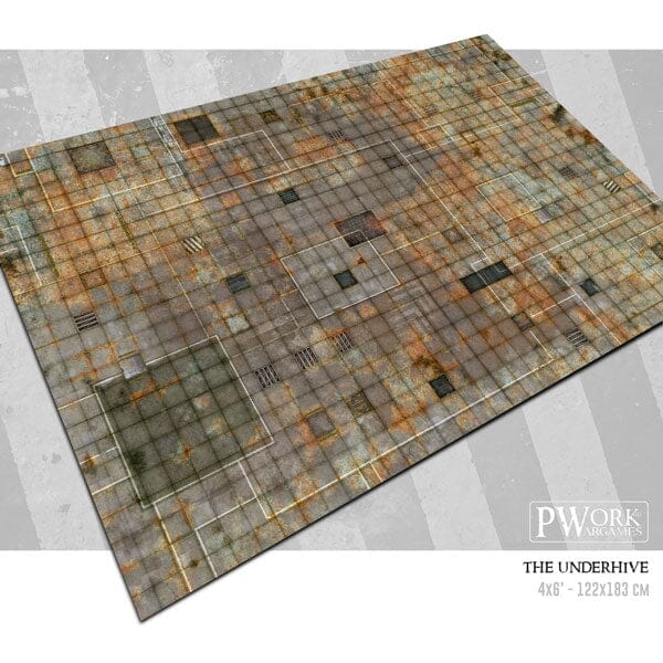 PWork Wargames Neoprene Gaming Mat 44x60" Play Mats Pwork The Underhive 