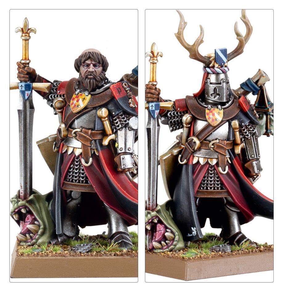 Questing Knight Paladin with Great Weapon Miniatures Games Workshop