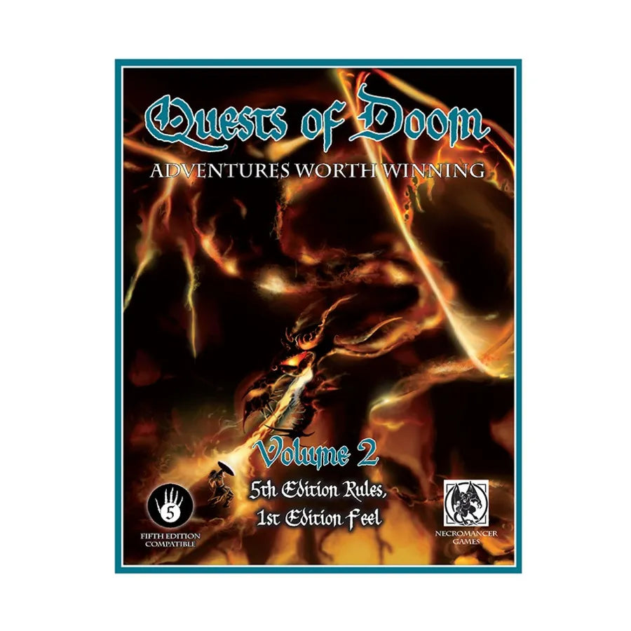Quests of Doom: Adventures Worth Winning - Volume 2 RPG Necromancer Games