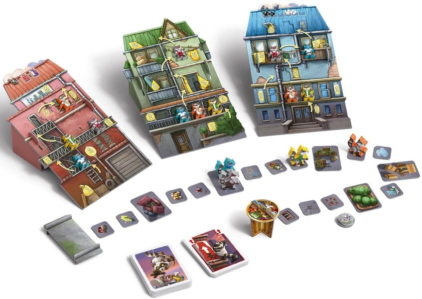 Raccoon Robbers Board Games Pegasus Spiele