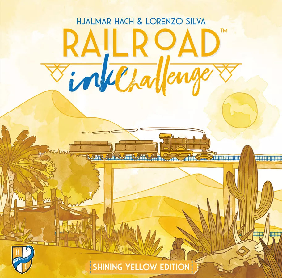 Railroad Ink Challenge - Shining Yellow Edition Board Games Horrible Guild