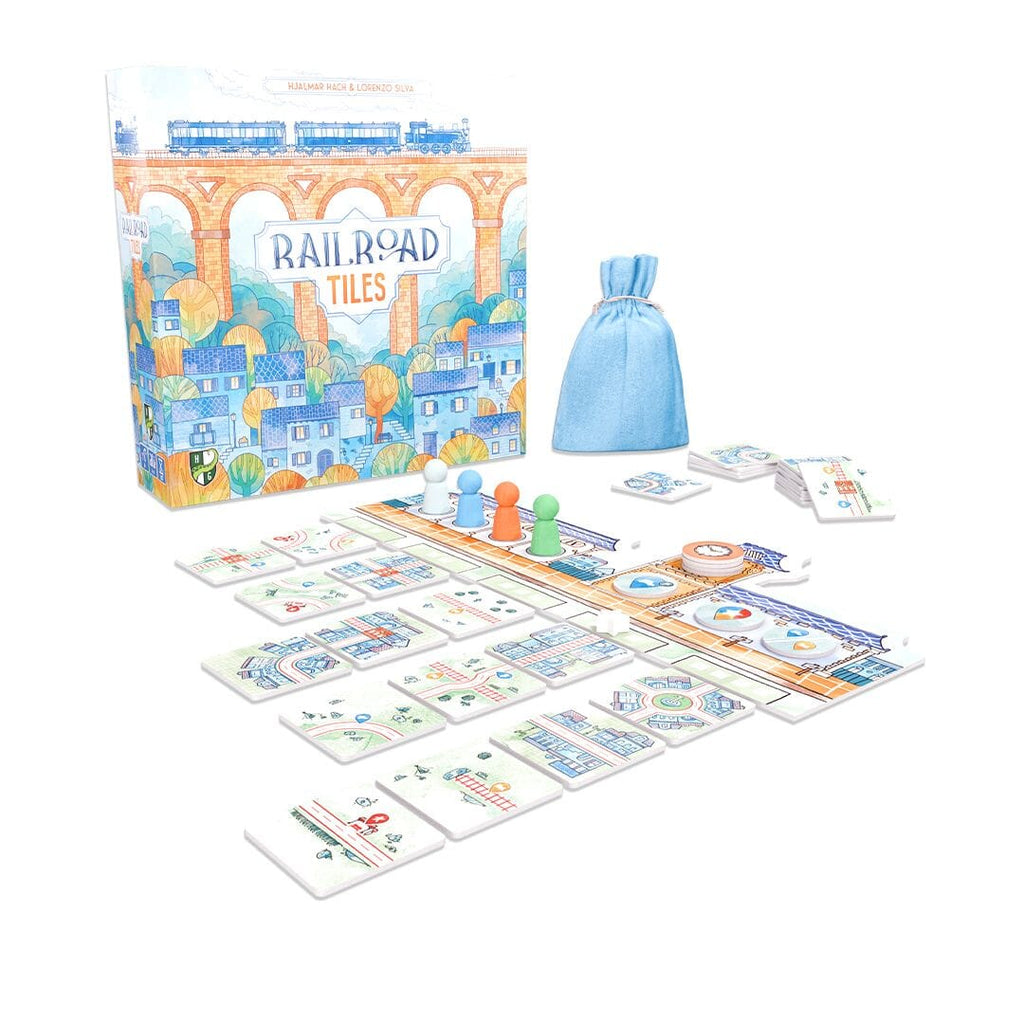 Railroad Tiles Board Games Horrible Guild 