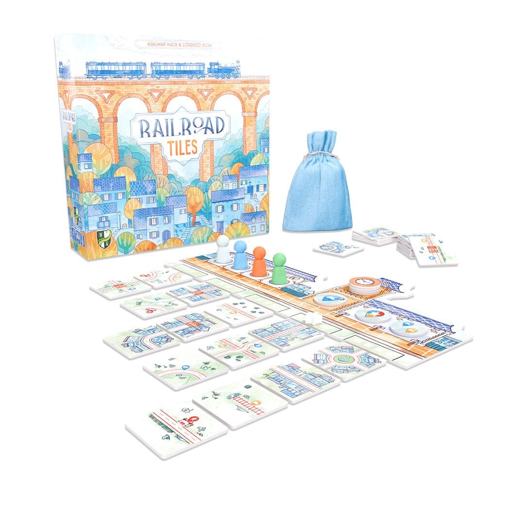 Railroad Tiles Board Games Horrible Guild 
