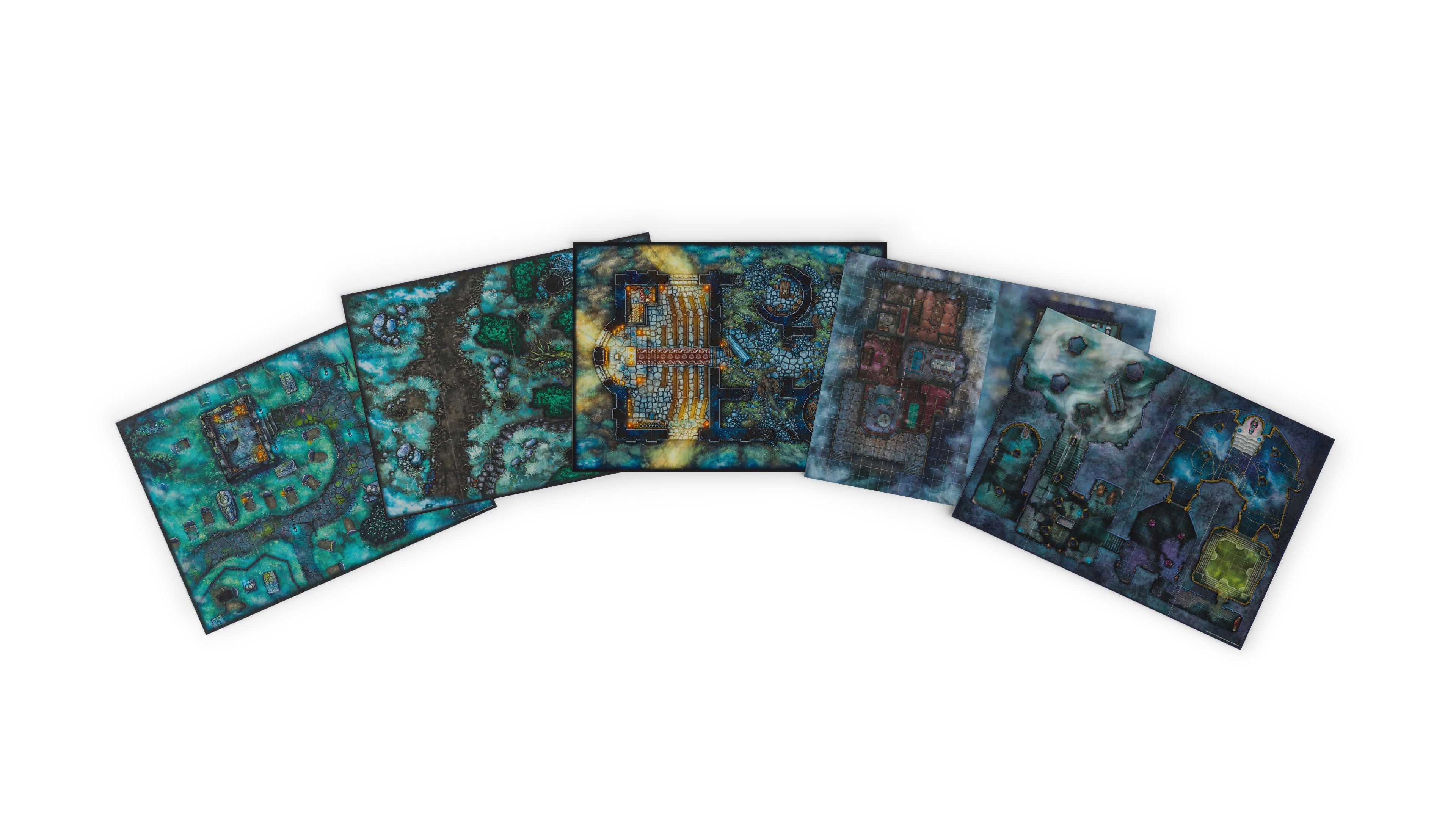 Ravenloft: The Horrors Within - Map Pack RPG Wizards of the Coast 
