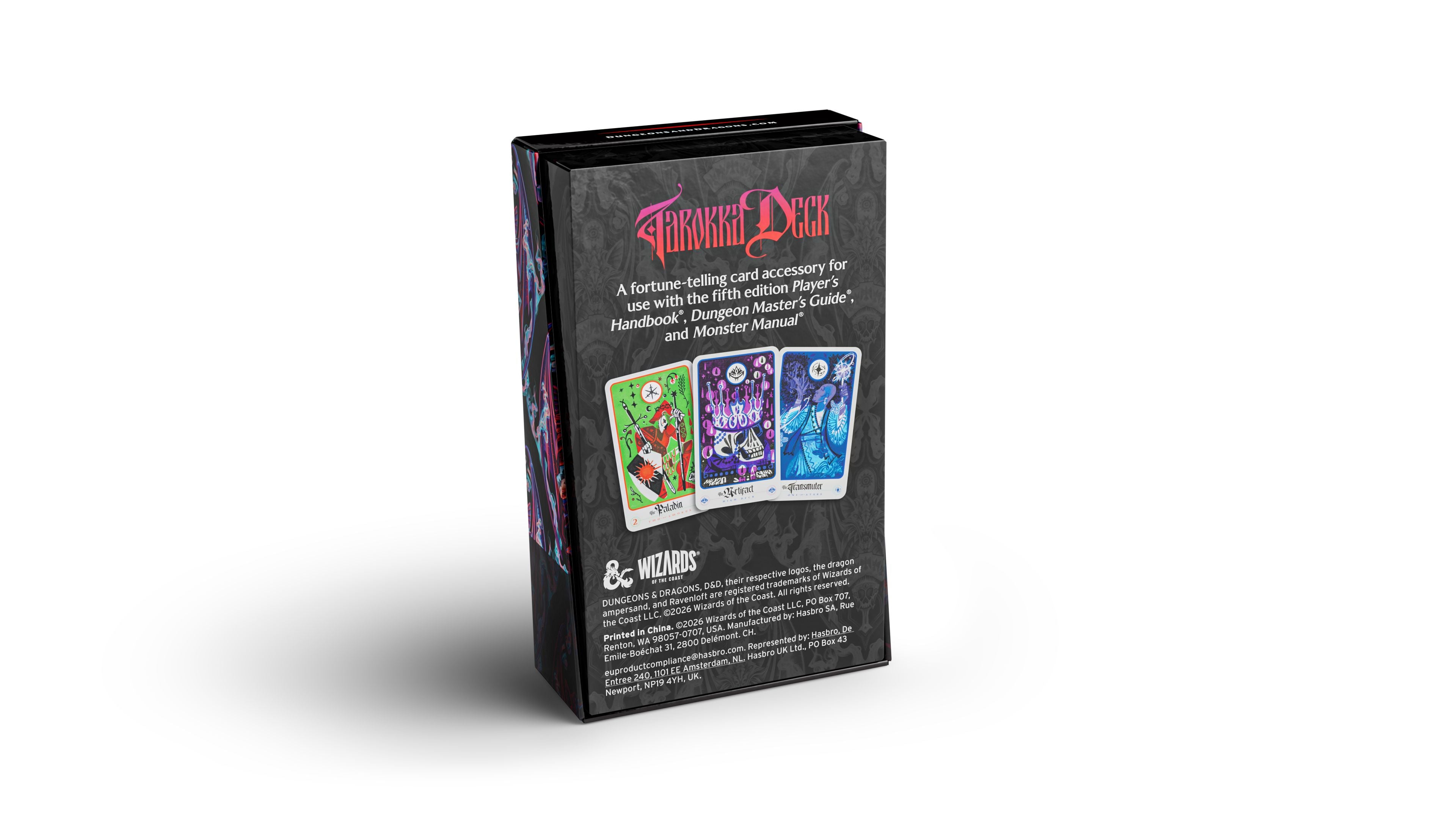 Ravenloft: The Horrors Within - Tarokka Deck (2026 Updated Deck) RPG Wizards of the Coast 