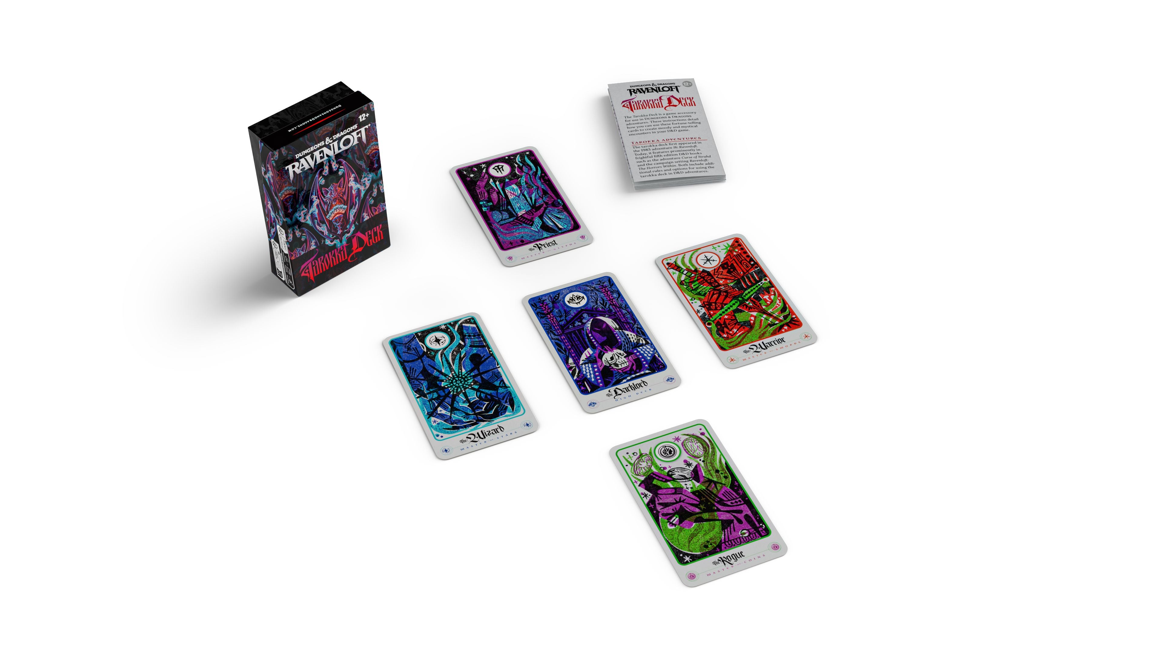 Ravenloft: The Horrors Within - Tarokka Deck (2026 Updated Deck) RPG Wizards of the Coast 