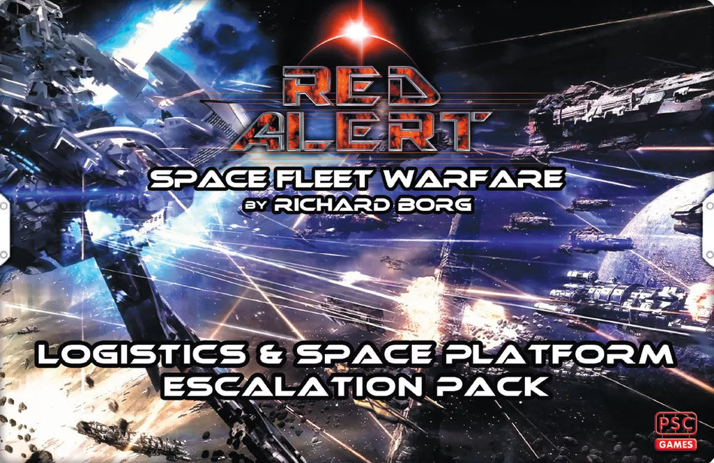 Red Alert: Space Fleet Warfare – Logistics & Space Platform Escalation Pack Miniatures Plastic Soldier