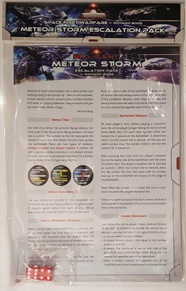 Red Alert: Space Fleet Warfare – Meteor Storm Escalation Pack Miniatures Plastic Soldier
