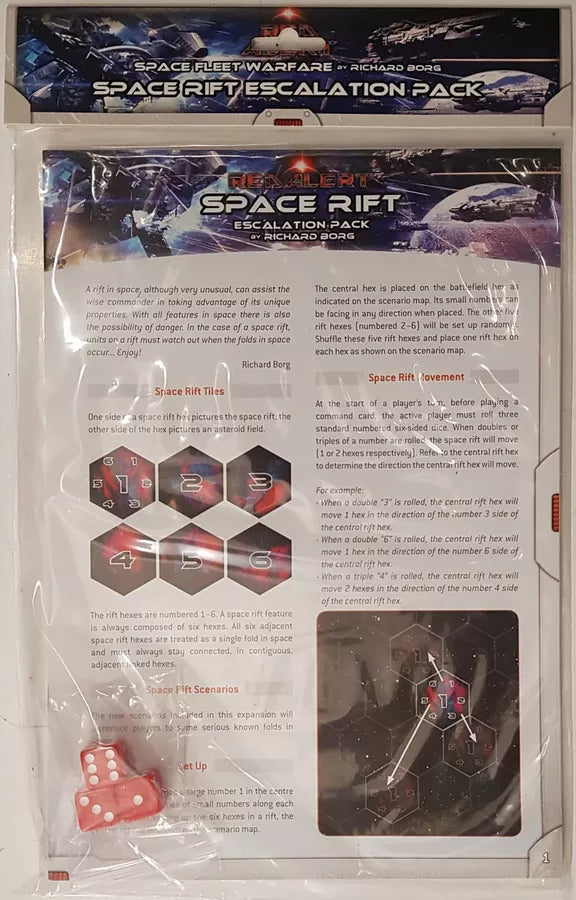Red Alert: Space Fleet Warfare – Space Rift Escalation Pack Miniatures Plastic Soldier