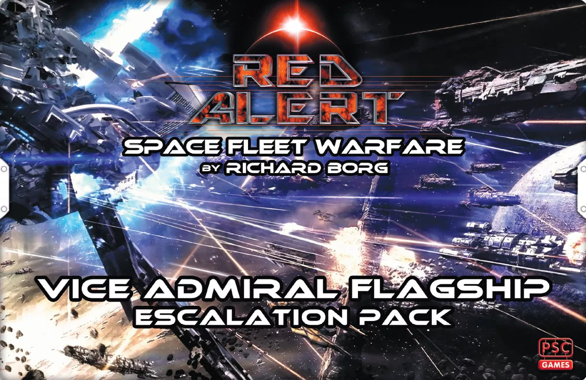 Red Alert: Space Fleet Warfare – Vice Admiral Flagship Escalation Pack Miniatures Plastic Soldier