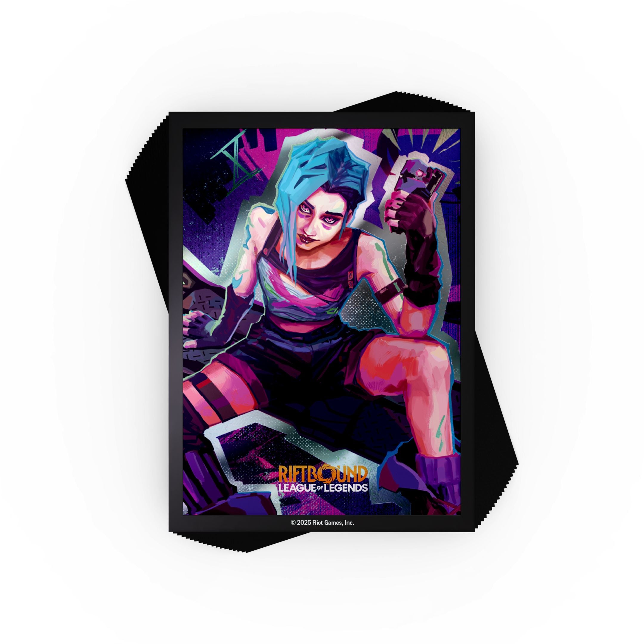 Riftbound Origins Sleeves - Jinx CCG Riot Games 