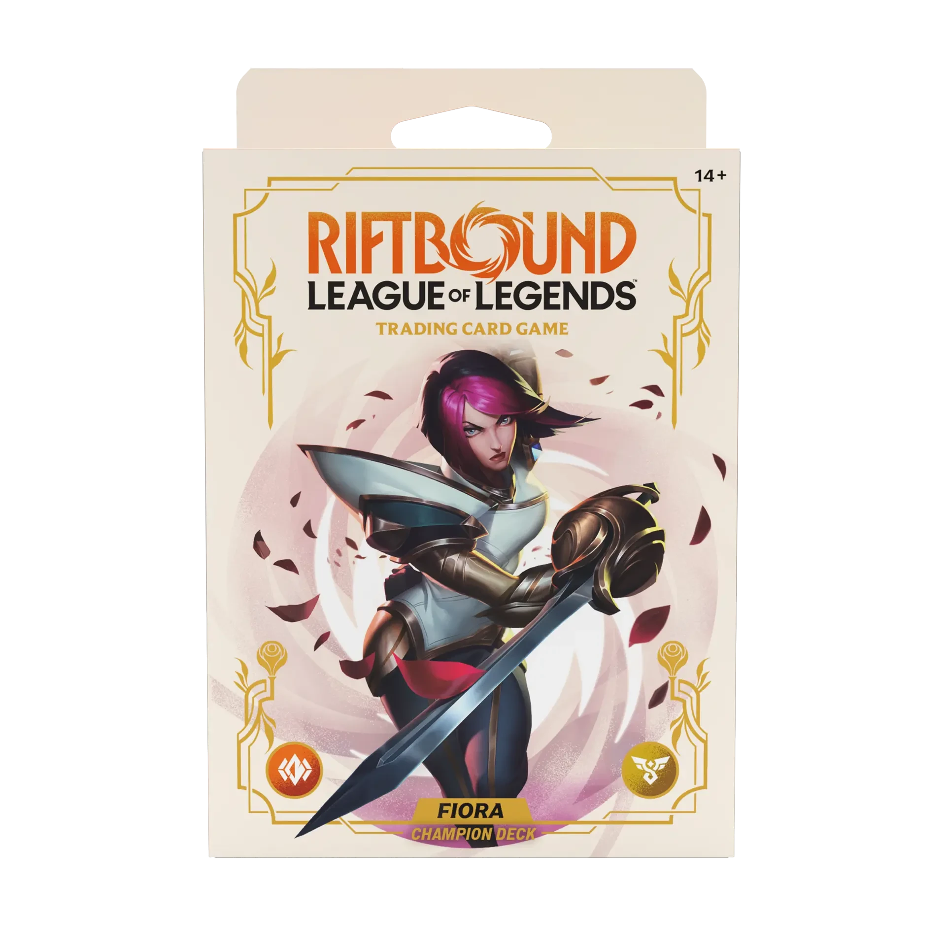 Riftbound Spiritforged Champion Deck - Fiora CCG Riot Games 