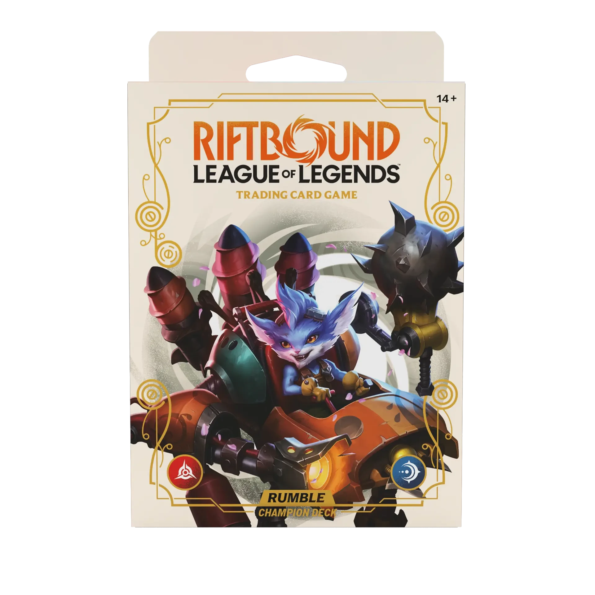 Riftbound Spiritforged Champion Deck - Rumble CCG Riot Games 