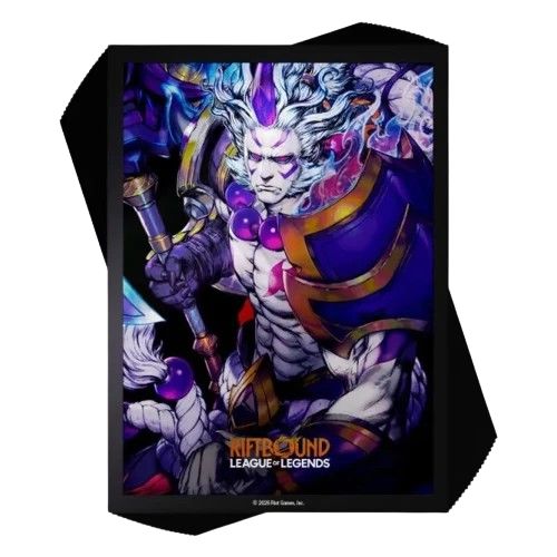 Riftbound Spiritforged Sleeves - Darius CCG Riot Games 