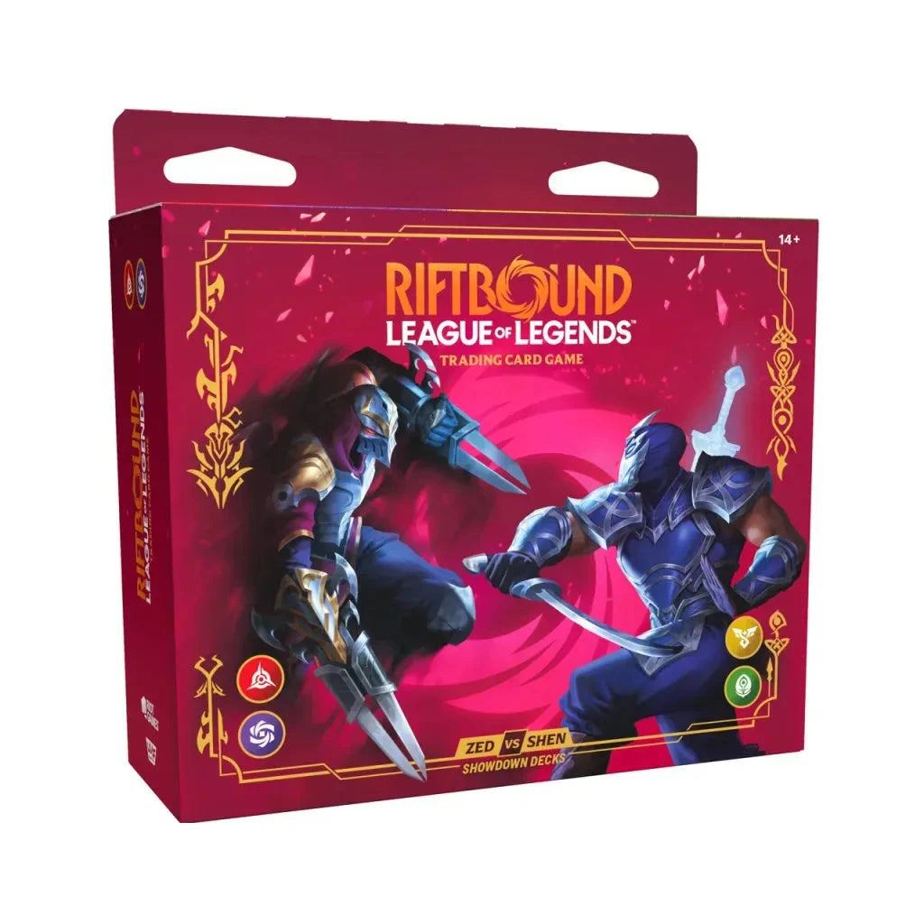 Riftbound Vendetta Showdown Decks - Zed vs Shen CCG Riot Games 