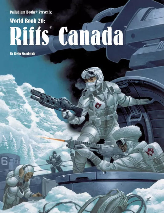 Rifts Canada Sourcebook RPG Palladium 
