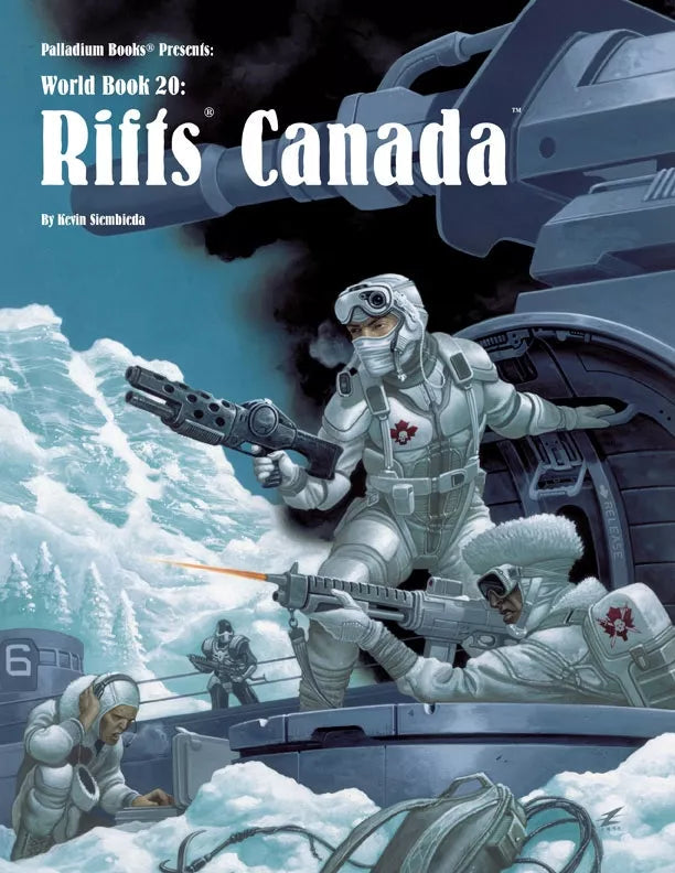 Rifts Canada Sourcebook RPG Palladium