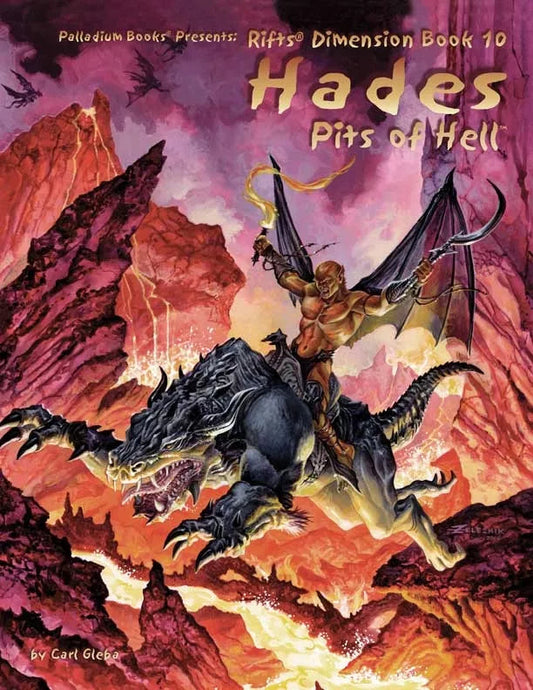 Rifts Dimension Book: #10 Hades Pits of Hell RPG Palladium 
