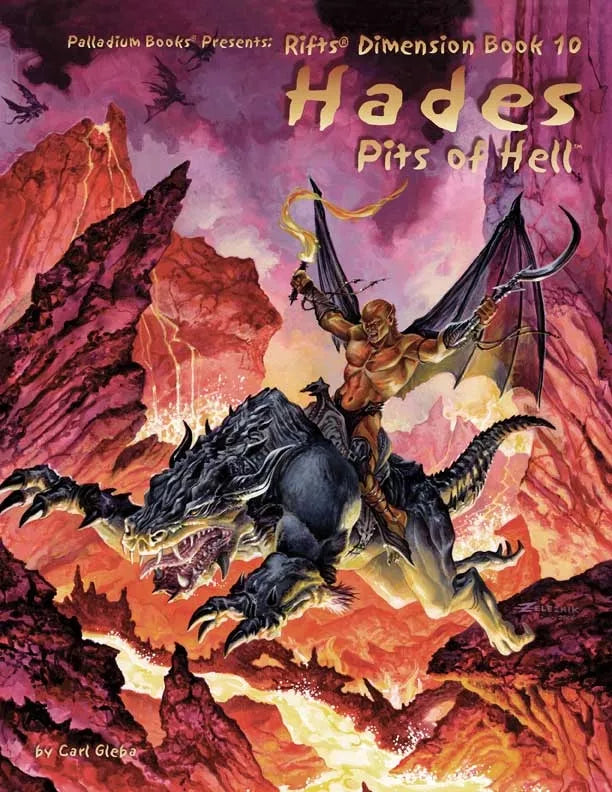 Rifts Dimension Book: #10 Hades Pits of Hell RPG Palladium