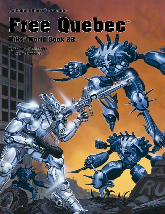 Rifts Free Quebec Sourcebook RPG Palladium 