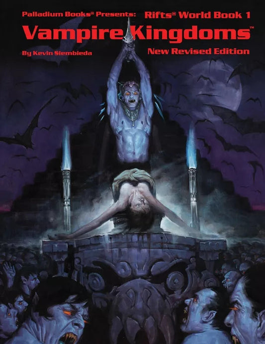 Rifts World Book: #1 Vampire Kingdoms New Revised Edition RPG Palladium 