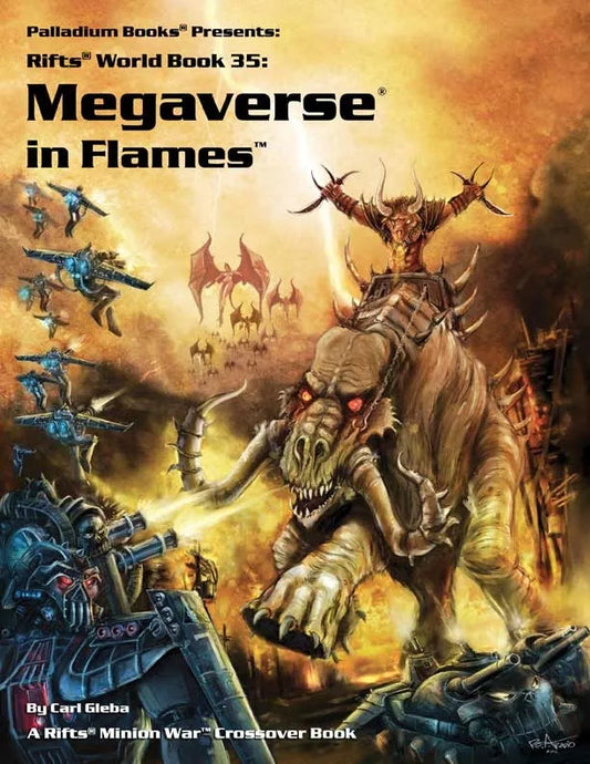 Rifts World Book: #35 Megaverse in Flames RPG Palladium 