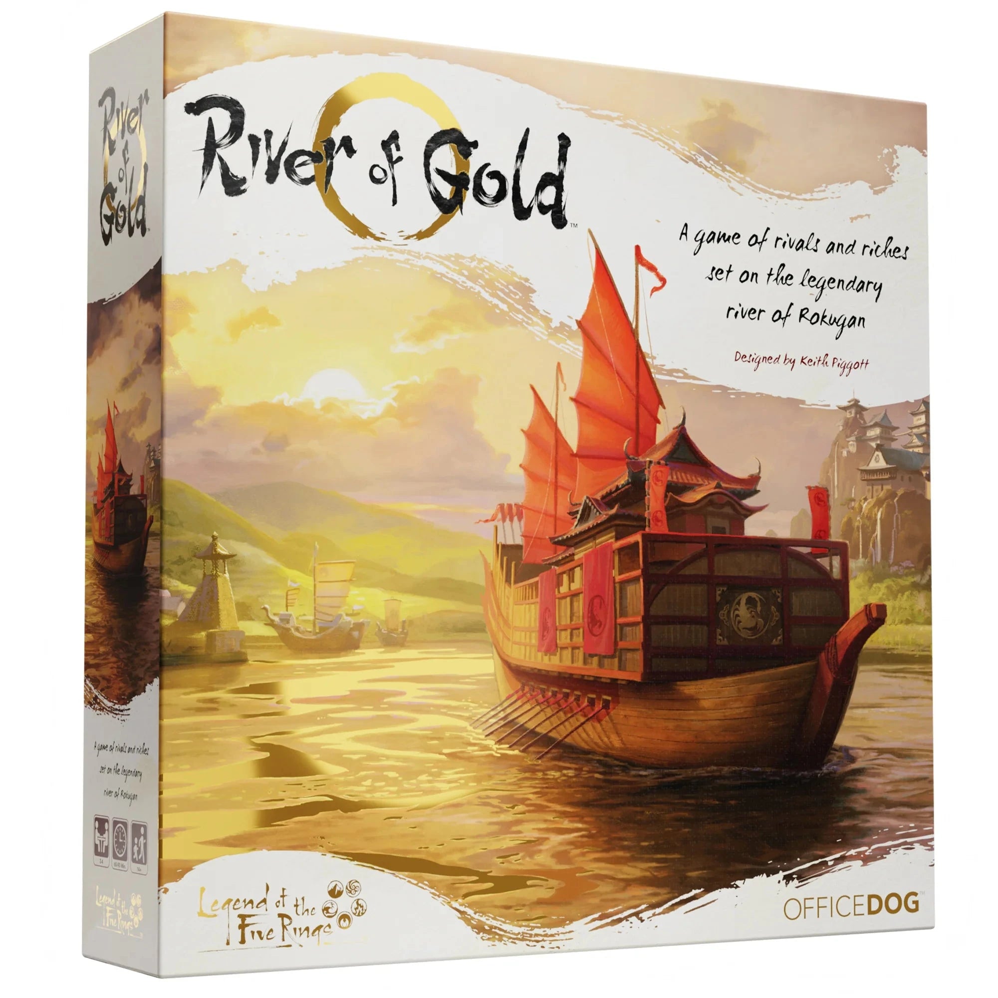 River of Gold Board Games Office Dog 