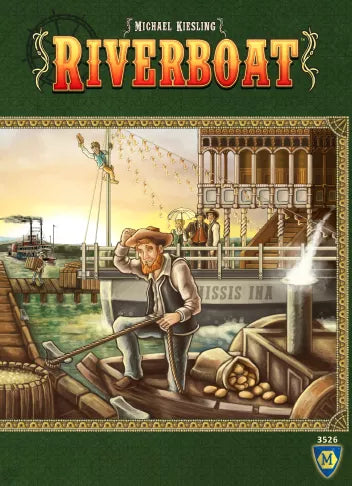 Riverboat - Set Collection Tile Placement Board Game Board Games Mayfair 