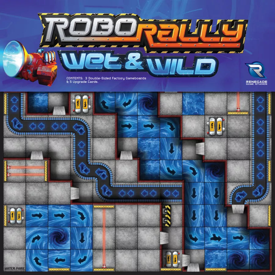 Robo Rally: Wet & Wild Expansion Board Games Renegade Games Studios