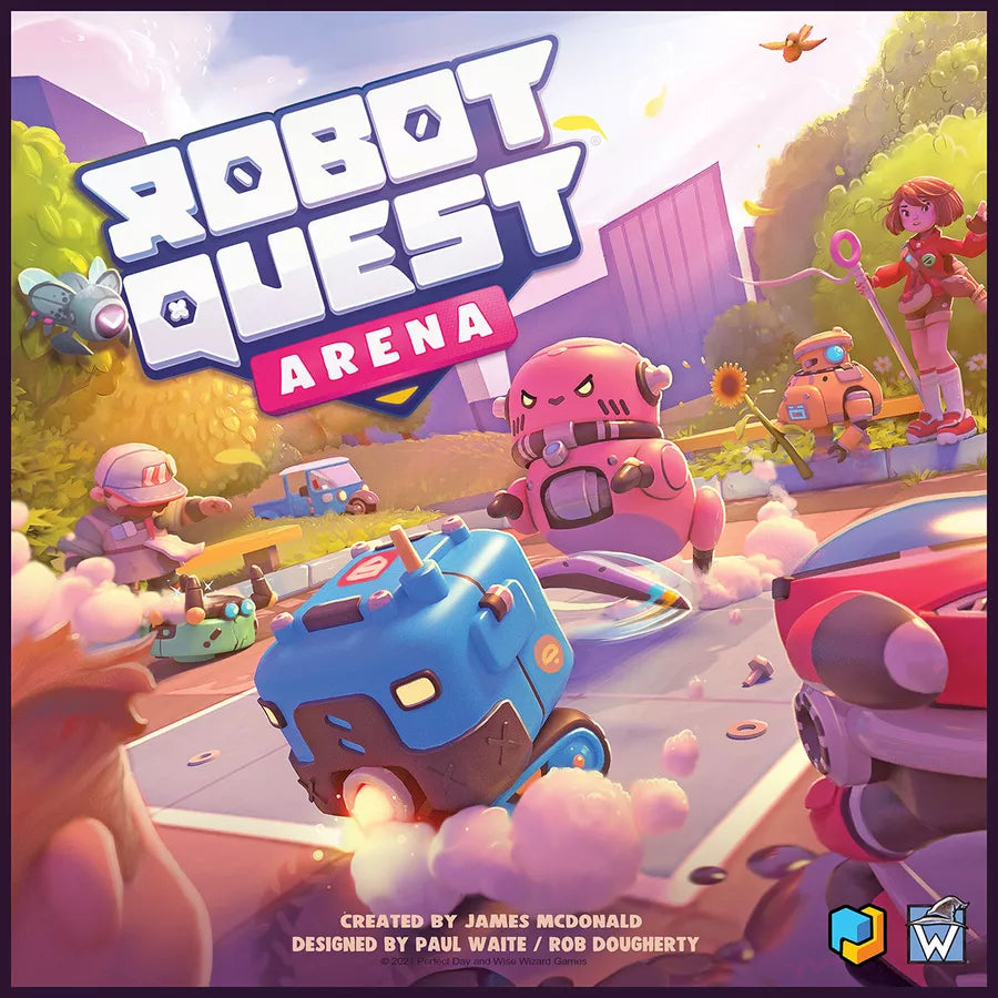 Robot Quest Arena Board Games Perfect Day Games