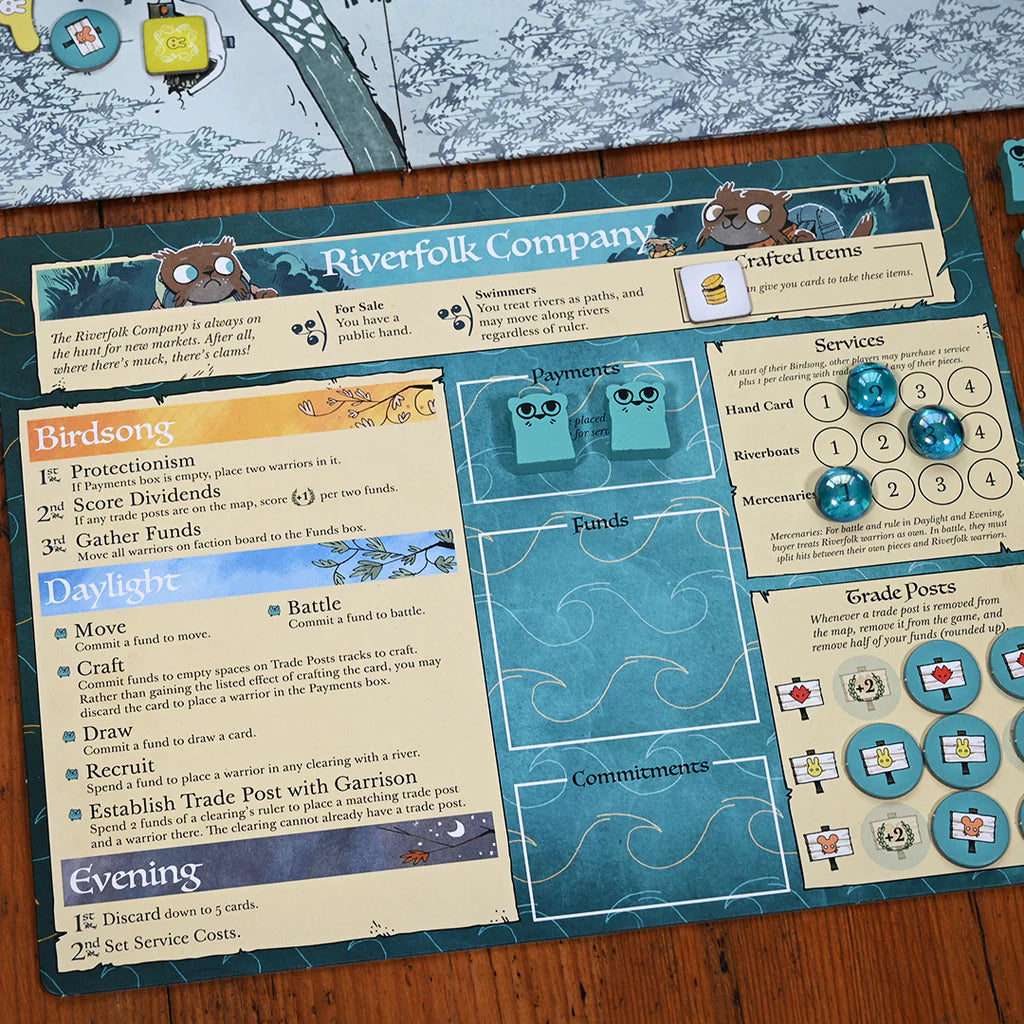 Root: The Riverfolk Expansion Board Games Leder Games