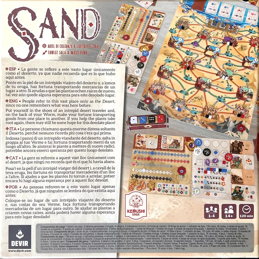 Sand Board Games Devir