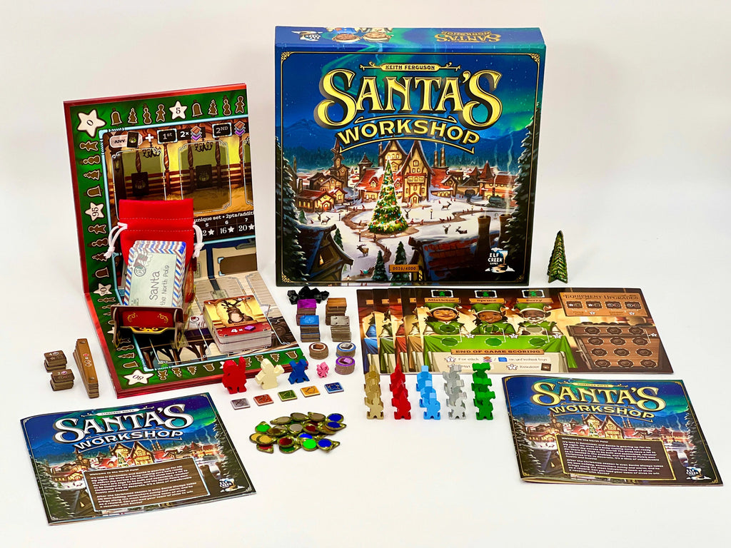 Santa’s Workshop Board Games Elf Creek Games 