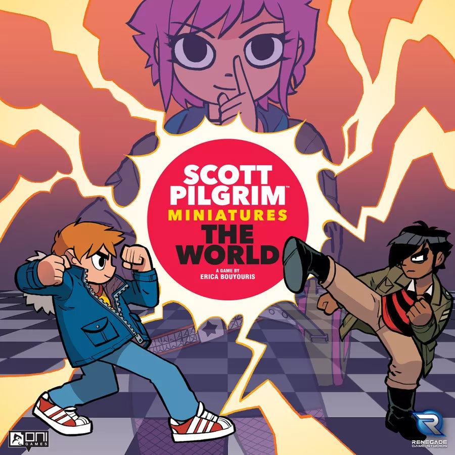 Scott Pilgrim Miniatures The World Board Games Renegade Games Studios