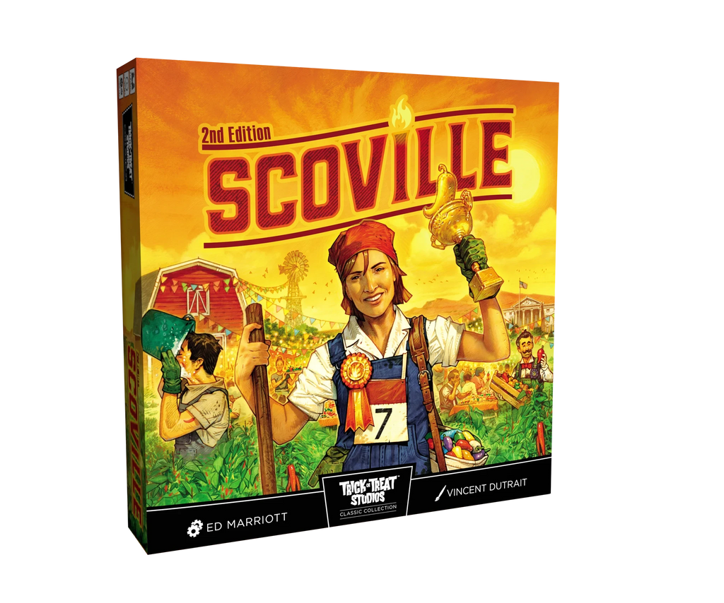 Scoville: 2nd Edition with Pepper Party Promo Pack Bundle Board Games Trick or Treat Studios