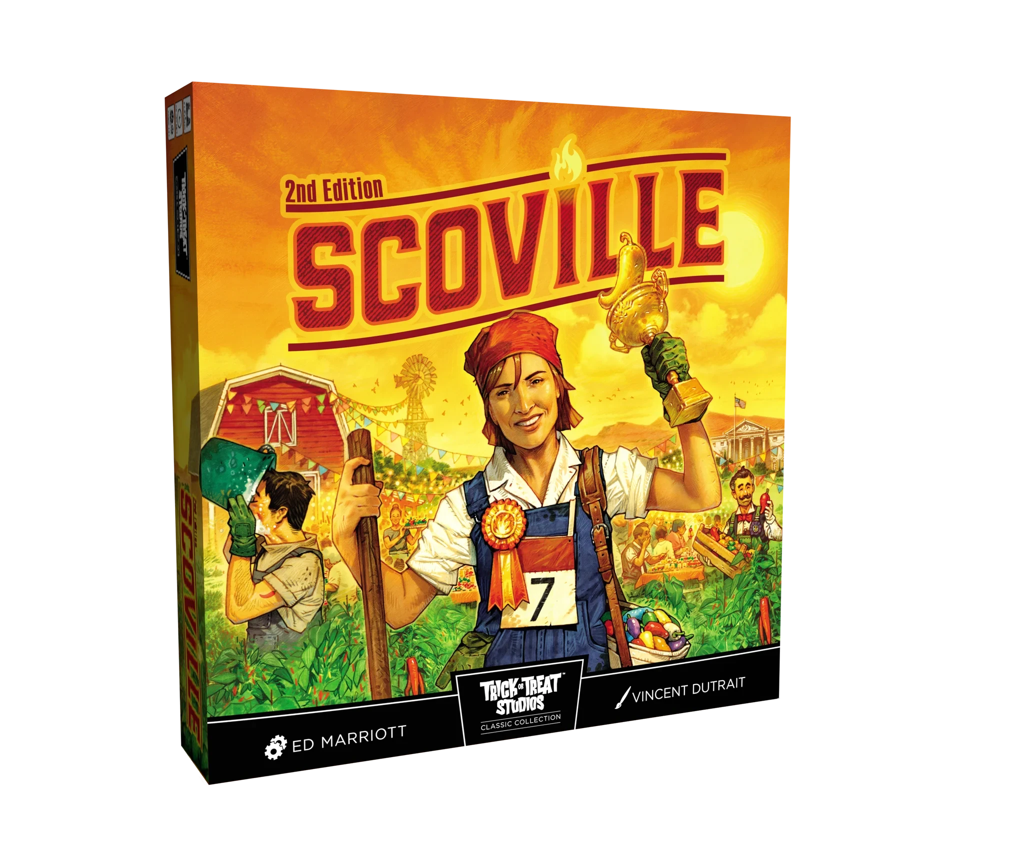 Scoville: 2nd Edition with Pepper Party Promo Pack Bundle Board Games Trick or Treat Studios