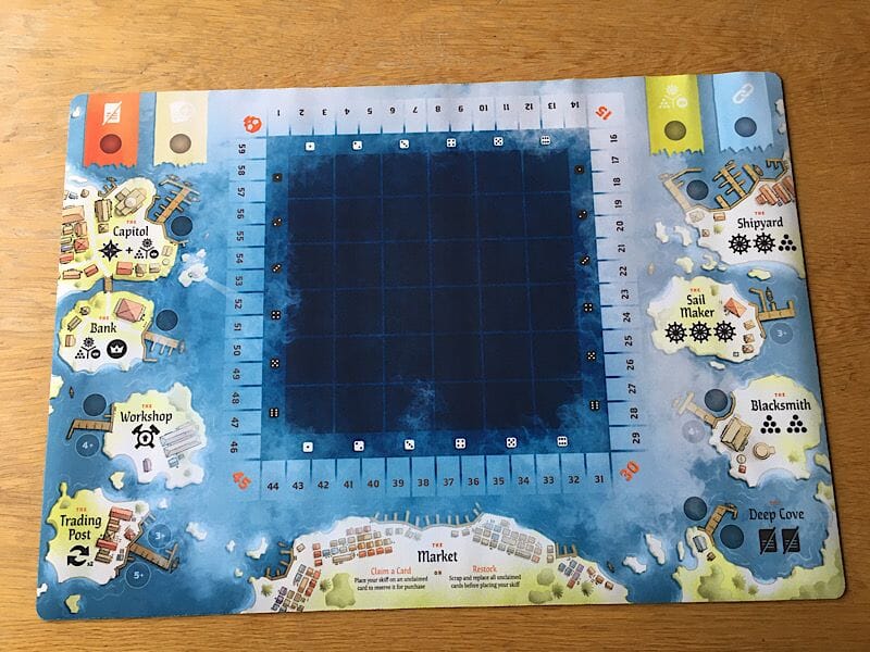 Seas of Havoc: Playmat Play Mats Rock Manor Games